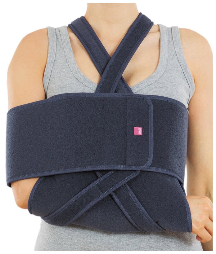 Бандаж плечевой SHOULDER SLING иммобилизующий арт.R030G19 (864)/серый UNI