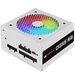 Блок питания Corsair CX550F RGB WHITE, 550Вт, 120мм, белый, retail [cp-9020225-eu/rps0133]