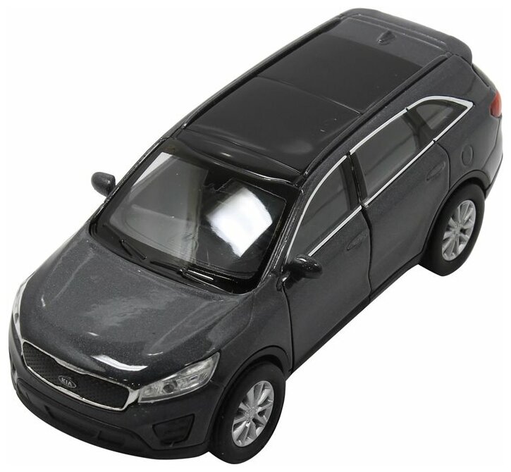 Игрушка Модель машины 1:34/39 Kia Sorento черный 43710 Welly