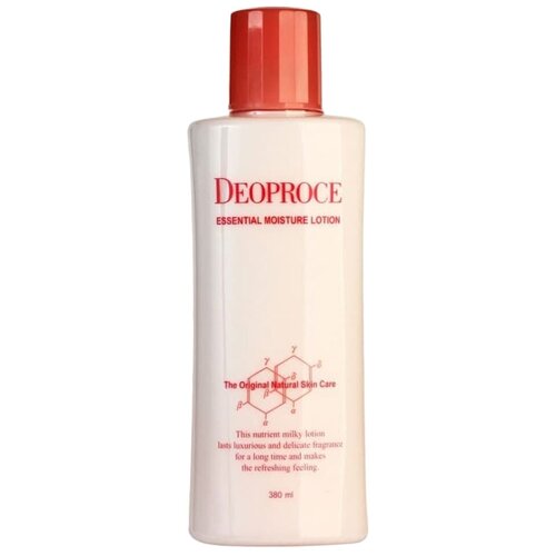 Deoproce Лосьон Essential Moisture, 380 мл deoproce тоник с экстрактами трав и фруктов essential skin softener 380 мл