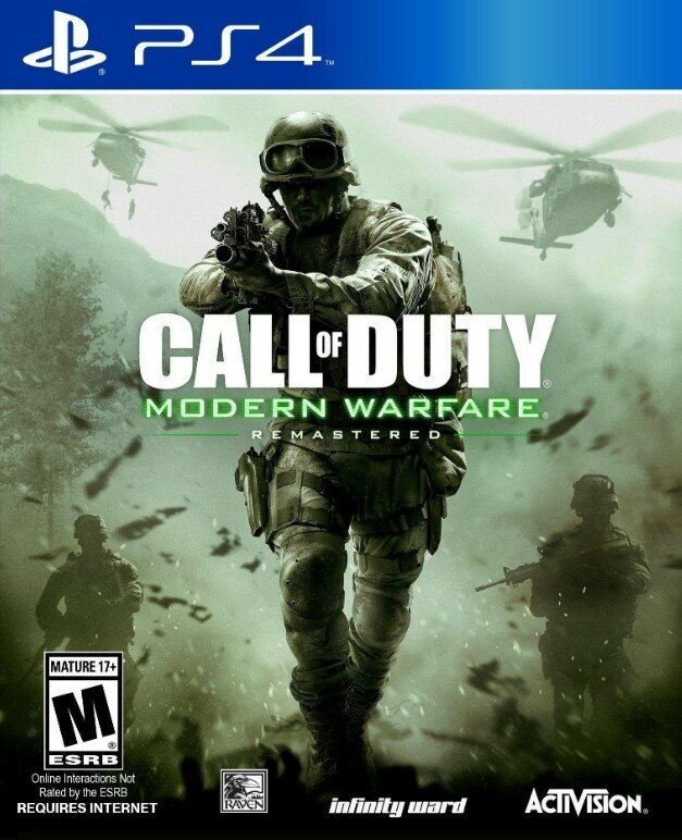 PS4 Call of Duty: Modern Warfare Remastered (английская версия)