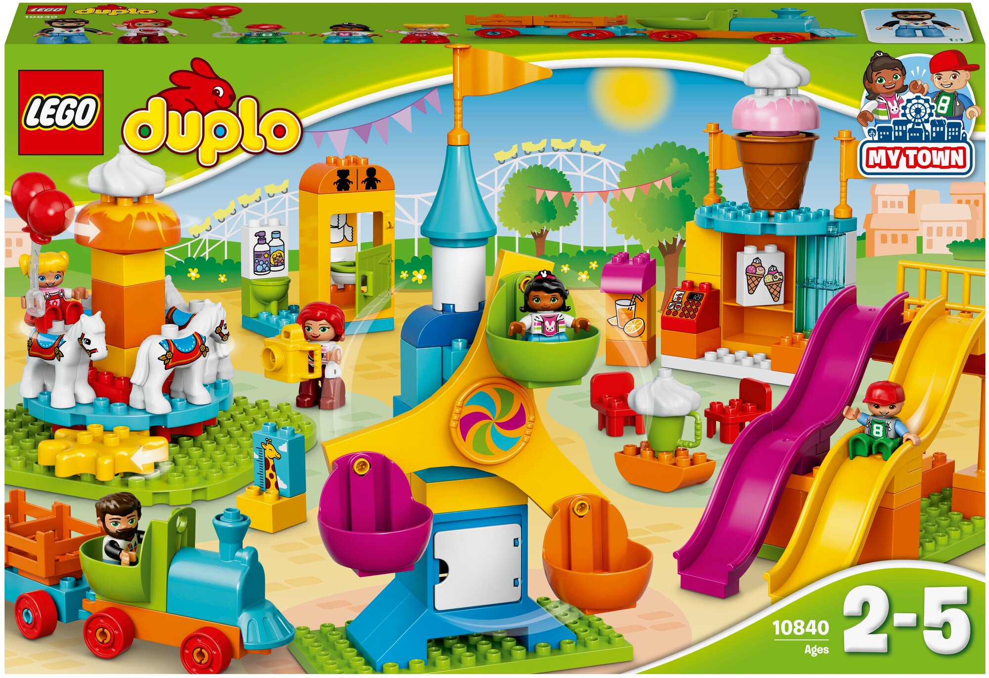 Конструктор LEGO DUPLO 10840 Большая ярмарка, 106 дет.