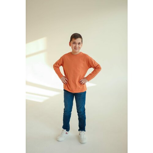 Джинсы Jack Lions, прямой силуэт, карманы, размер 122/6-7 лет, синий