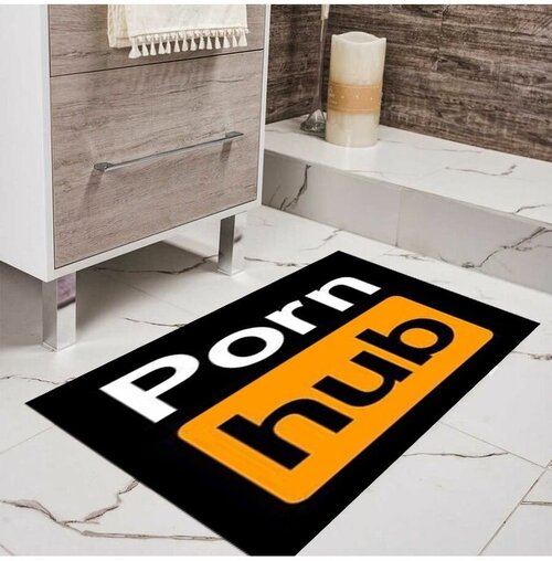 Ковёр Pornhub / Ковёр на стену / пол в гостиную 60х40 см