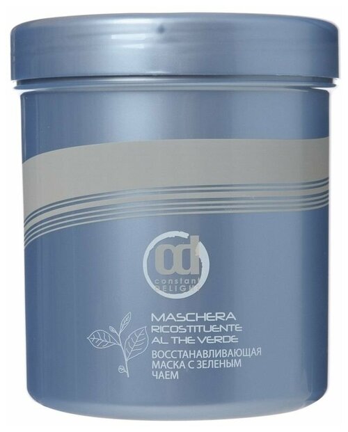 Constant Delight SPA Восстанавливающая маска-йогурт для волос с зеленым чаем, 1000 мл