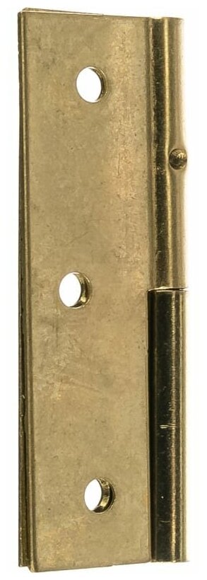 Петля мебельная карточная съёмная правая Amig 540,70х45 мм, сталь, цвет золото - фото №3