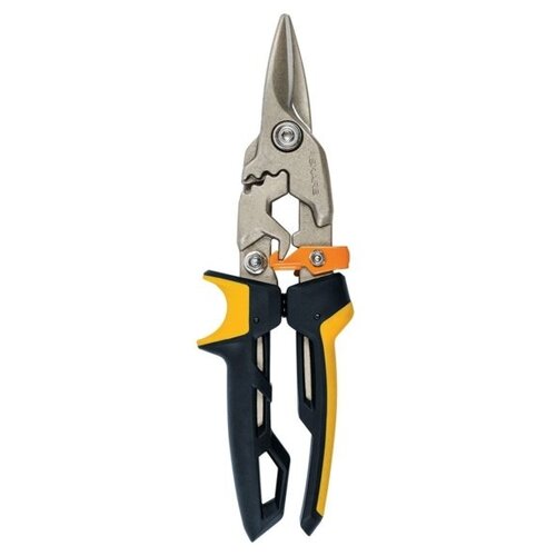 Строительные ножницы прямые 252 мм FISKARS PowerGear 1027207 садовые ножницы fiskars powergear hs72