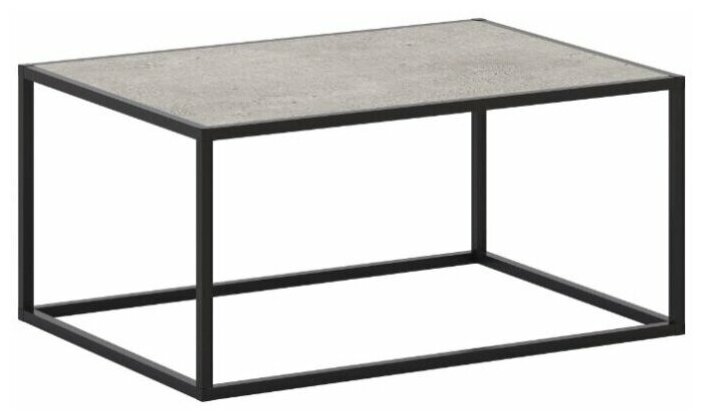 фото Стол журнальный с ЛДСП, 941*488*488, Черный муар, ЛДСП (Метрополитан Грей)
