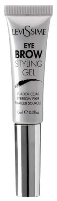 Levissime Гель-маска для бровей Eyebrow Styling Gel, 10 мл, белый