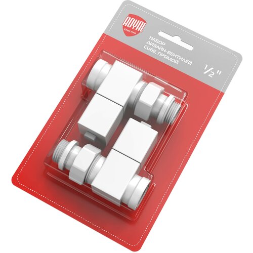Royal Thermo Набор ручной регулировки прямой CUBE белый 12 3818₽