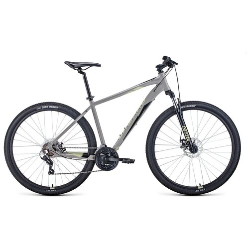 Велосипед горный хардтейл Forward APACHE 29 22 S disc 17 бежевыйсерый 2499000₽