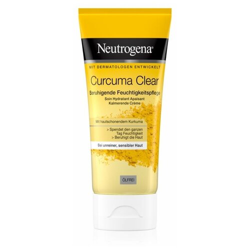 Neutrogena Curcuma Clear Легкий увлажняющий крем для лица, 75 мл