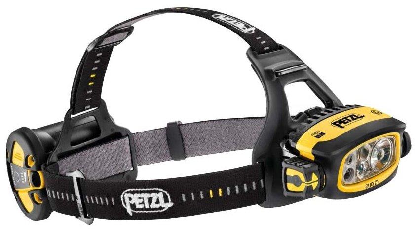 Налобный фонарь Petzl DUO Z1 черный/желтый