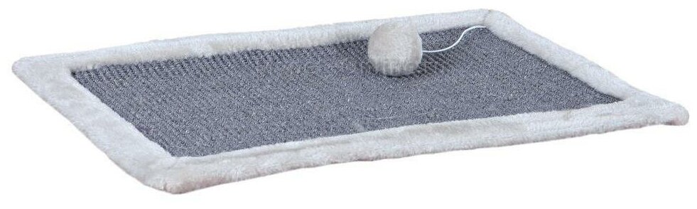 Когтеточка для кошек Trixie Scratching Mat, размер 55х35см, светло-серый