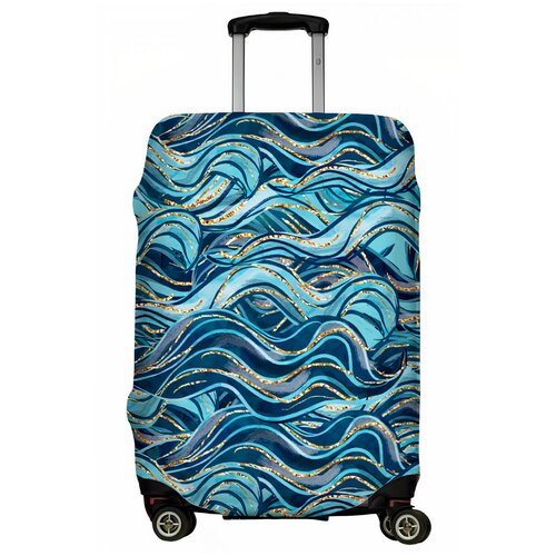 фото Чехол для чемодана "sea waves" размер s lejoy