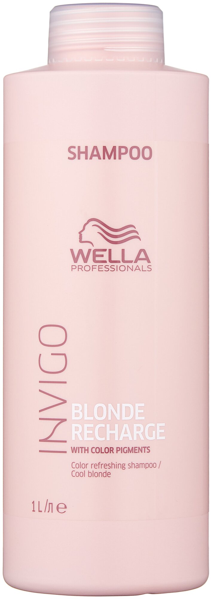 Wella Professionals шампунь Invigo Blonde Recharge для холодных светлых оттенков, 1000 мл