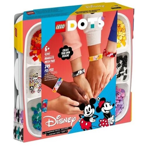 Конструктор LEGO DOTs Mickey & Friends Bracelets Mega Pack 349 деталей