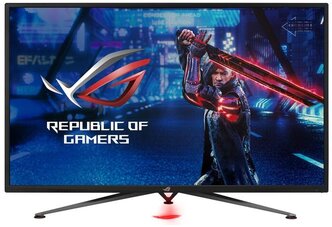 43" Монитор ASUSROG Strix XG438QR, 3840x2160, 120 Гц, *VA, черный