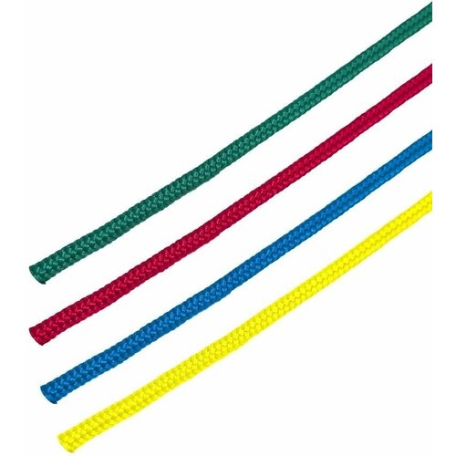 шнур бытовой сибшнур 10 мм цвет белый 10 м уп Шнур бытовой полипропилен 10 мм цвет мультиколор, 10 м/уп.