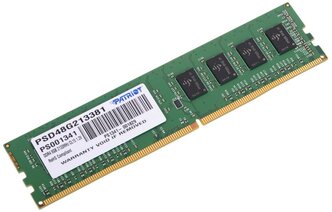 Оперативная память Patriot Memory SL 8 ГБ DDR4 2133 МГц DIMM CL15 PSD48G213381