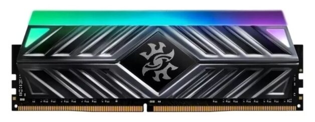 Оперативная память DIMM DDR4 16 Gb 3200 Mhz ADATA XPG SPECTRIX D41 RGB Grey (AX4U320016G16A-ST41) PC4-25600