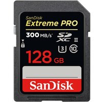 Карта памяти SanDisk Extreme PRO SDXC 128 ГБ UHS-II, V90, U3