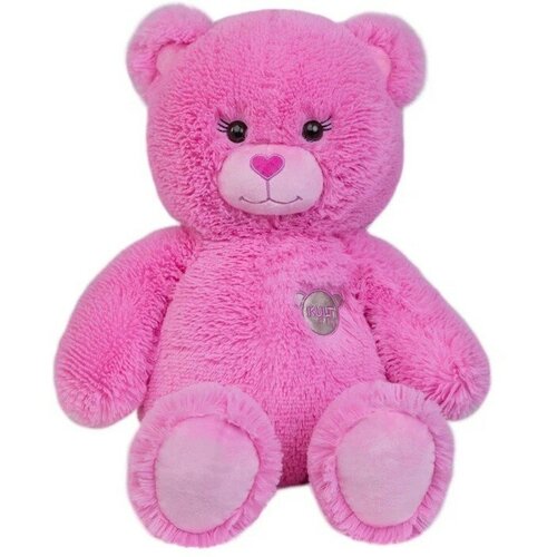 мягкая игрушка медведь 40 см Мягкая игрушка «Медведь», 65 см, цвет пурпурный