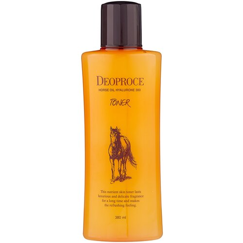 Deoproce Тонер Horse Oil Hyalurone, 380 мл эмульсия deoproce pomergranate 380 мл