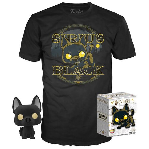 фото Набор фигурка+футболка funko pop and tee: harry potter: sirus black (m) 38972