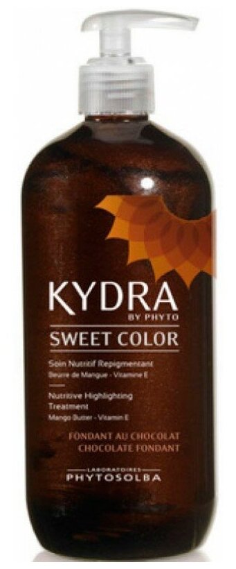 Kydra Оттеночная маска для волос Шоколад Sweet Color Chocolate Fondant, 500 мл