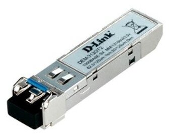 D-Link Сетевое оборудование 312GT2 A1A SFP-трансивер с 1 портом 1000Base-SX+ для многомодового оптического кабеля до 2 км, разъем Duplex LC