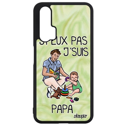 фото Чехол для телефона honor 20, "не могу - стал папой!" комикс карикатура utaupia