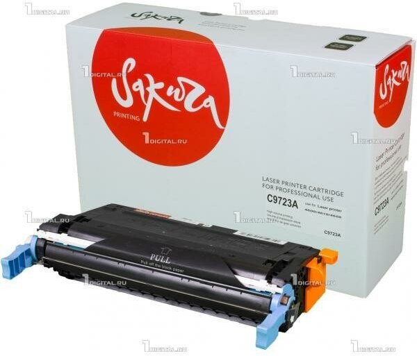 картридж Sakura C9723A - фото №6
