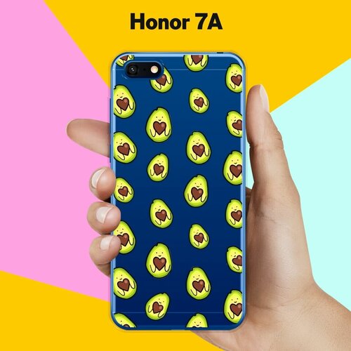 Силиконовый чехол на Honor 7A Авокадо / для Хонор 7А силиконовый чехол авокадо из авокадо на honor 7a pro