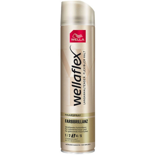 WELLA Wellaflex Лак для волос Farbbrillianz Блеск СФ 3 250мл