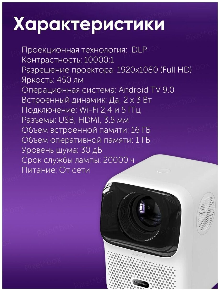 Проектор Wanbo Projector T4