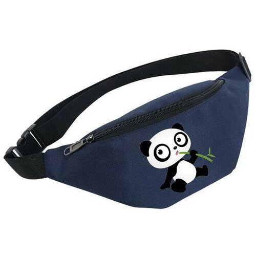 фото Сумка поясная noname, синий
