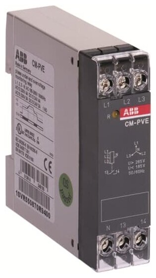 Реле контроля фаз ABB 1SVR550871R9500