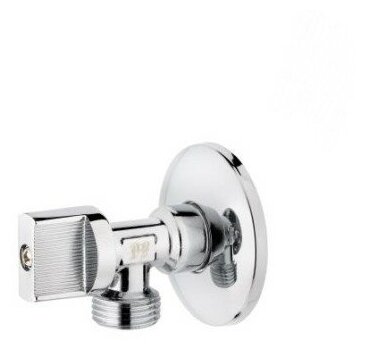Кран шаровый Profactor угловой NEW CHROME штуцер/штуцер 1/2" х 1/2 ...