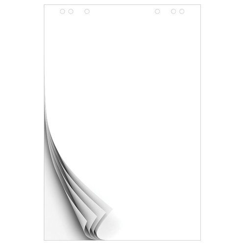 Блокнот для флипчарта OfficeSpace 67,5*98см, 10л, белый, 80г/м2
