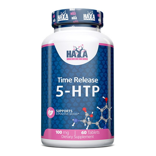 Haya labs 5-HTP Time Release (5-гидрокситриптофан медленного высвобождения) 100мг 60 табл (Haya labs)