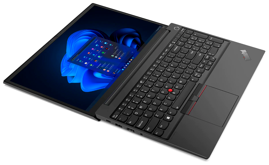 Ноутбук ThinkPad E15 Gen 4 15,6" FHD (1920x1080) IPS 300N, i7-1255U, 8GB DDR4 3200, 512GB SSD M.2, Intel Iris Xe, WiFi, BT, FPR, TPM2, IR&FHD Cam, 57Wh, 65W USB-C, NoOS, Black, 1Y, 1.7kg (21E6005WRT) Lenovo - фото №3