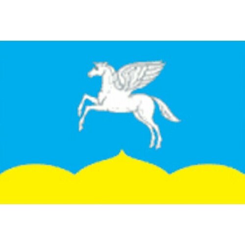 Флаг Пушкиногорья. Размер 135x90 см.