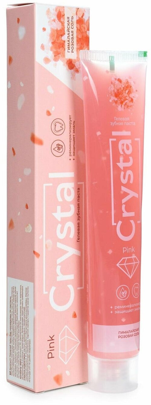 Зубная паста Doral Collection Toothpaste Pink Crystal Реминерализующая с розовой гималайской солью