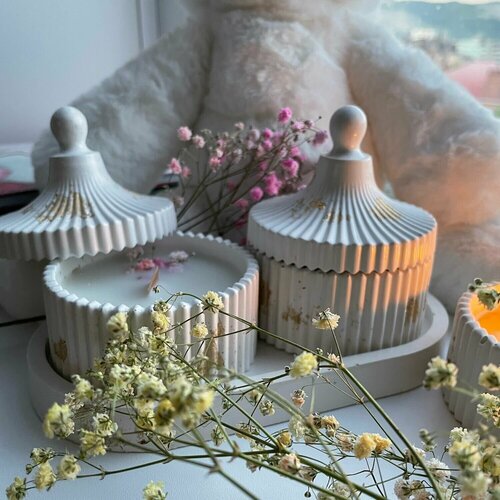 Набор ароматических свечей AROMA_HOME_n. kul