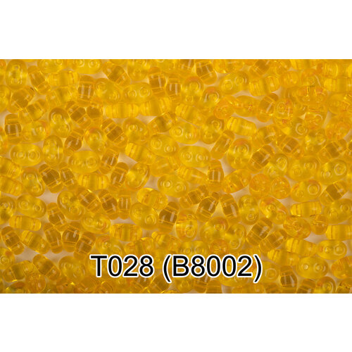 Бисер Чехия GAMMA TWIN 3 321-96001 2.5 x 5 мм 10 х 5 г 1-й сорт T028 желтый ( B8002 ) бисер gamma twin 3 2 5 5 мм 10 5 г 1 й сорт t043 темно салатовый 321 96001