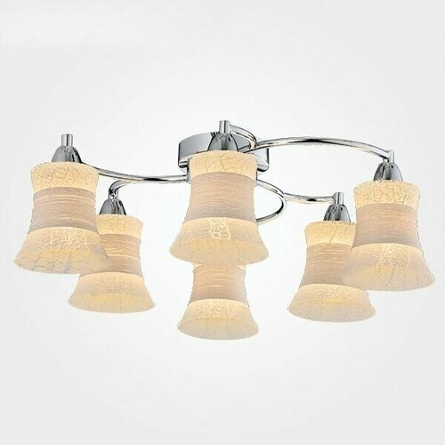 Потолочная люстра Eurosvet Аврора 70038/6 хром