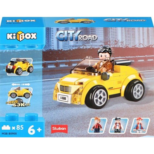 Конструктор KIBOX Машинка инерционная - 2 шт.