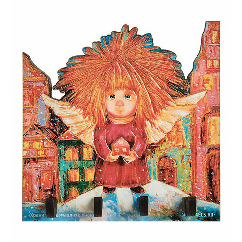 Ключница Хранитель домашнего очага 13,5х14 ANG-1486 113-503446