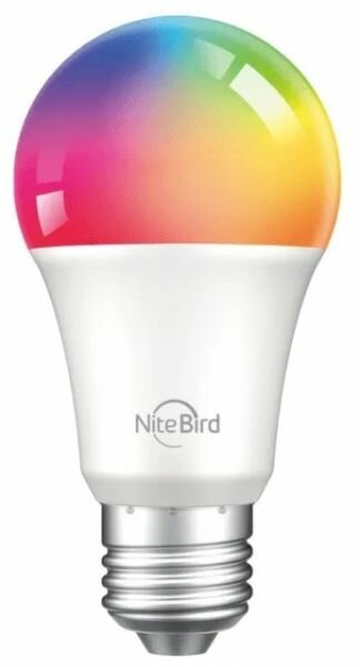Умная светодиодная лампа NiteBird Smart Bulb WB4 E27, 8Вт